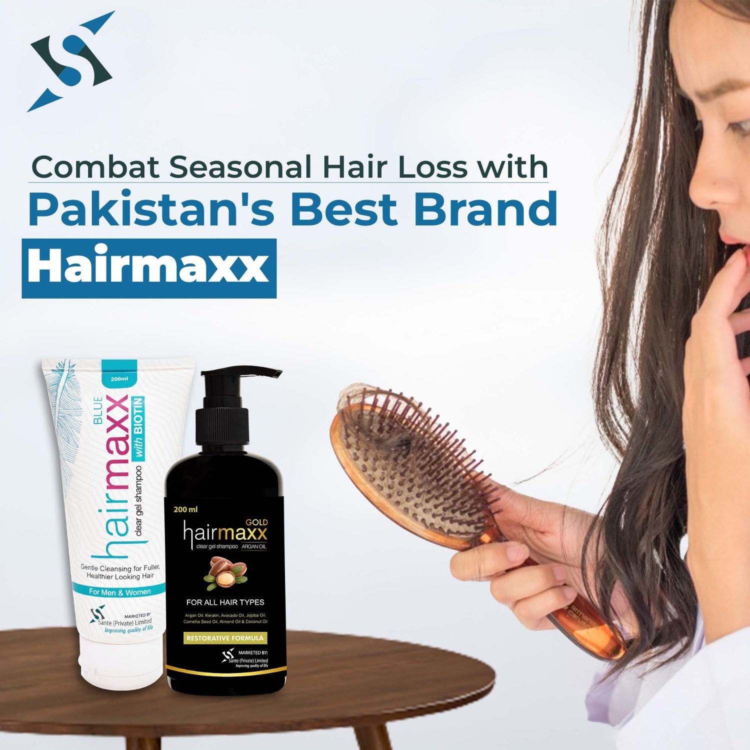 Combat Seasonal Hair Loss with Pakistan’s Best Brand Hairmaxx