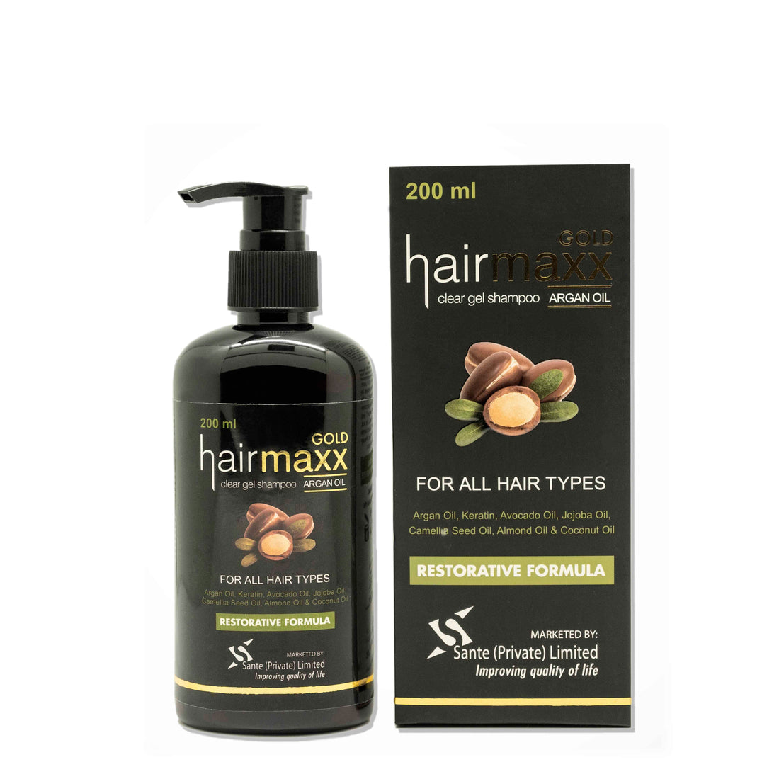 HairMaxx Shampoo (Gold)